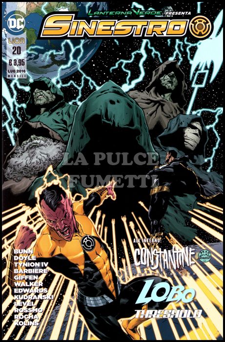 LANTERNA VERDE PRESENTA - SINESTRO #    20